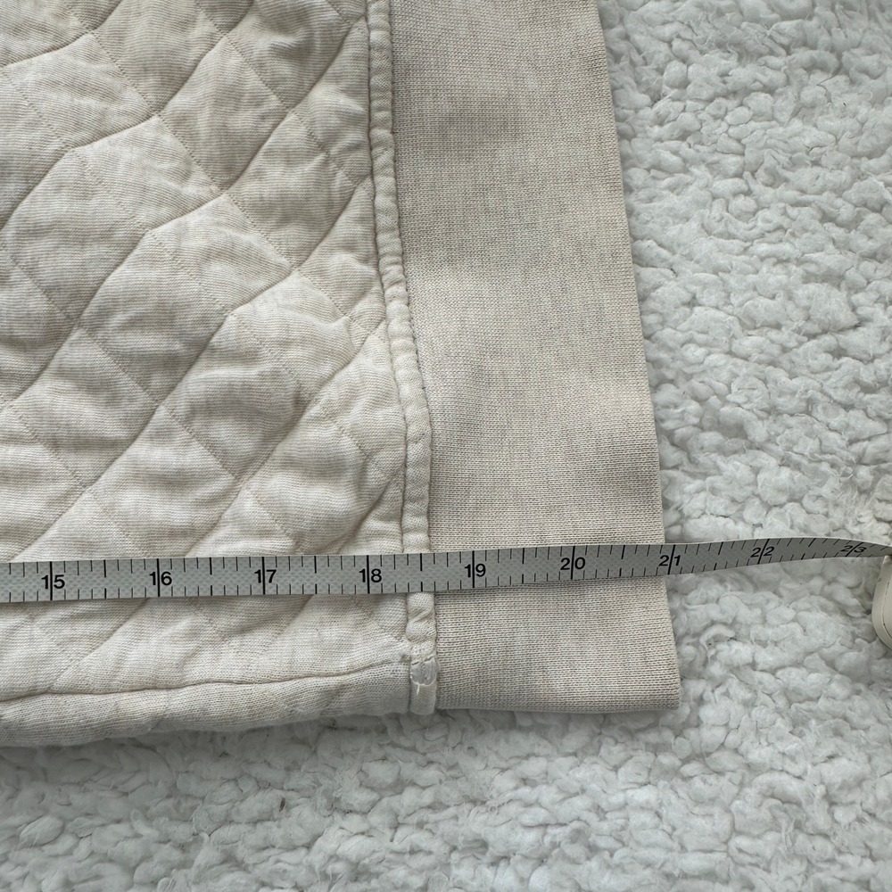 Patagonia Womens Organic Cotton Quilt Snap-T Pullover Oatmeal XXS - Picture 7 of 10